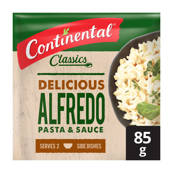 Continental Alfredo Pasta & Sauce Serves 3