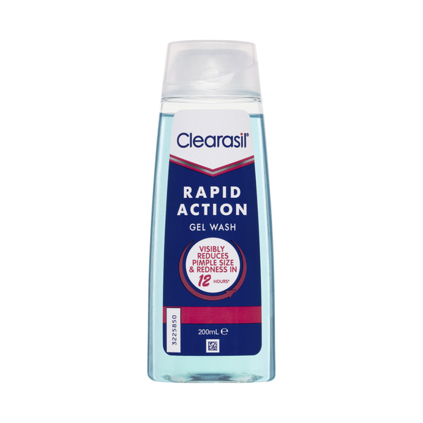 Clearasil Rapid Action Face Cleanser Gel Wash