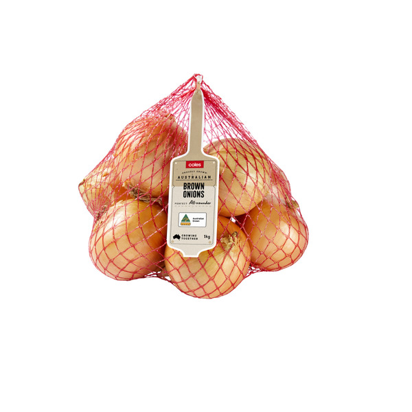 Buy Coles Rosalee Pink Onions Prepacked 1kg