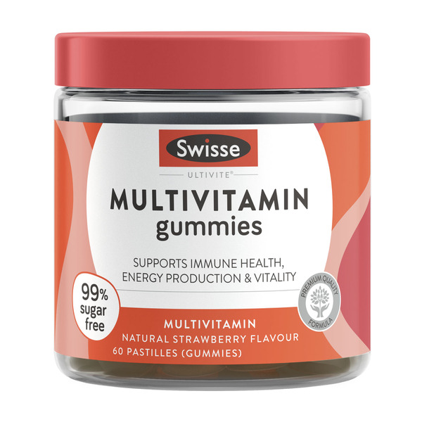 Swisse Ultivite Multivitamin Gummies With Key Nutrients