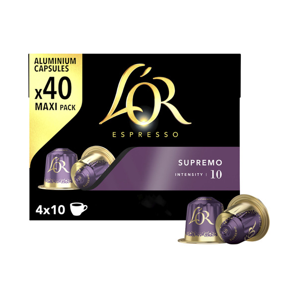 Buy L'Or Espresso Supremo Capsules 40 pack