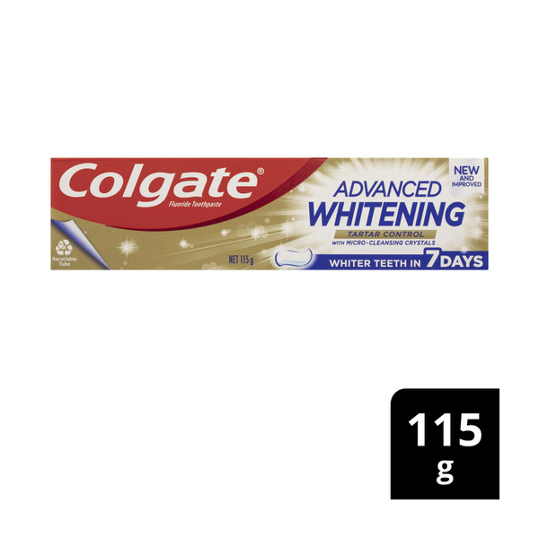 Colgate Advanced Whitening & Tartar Toothpaste