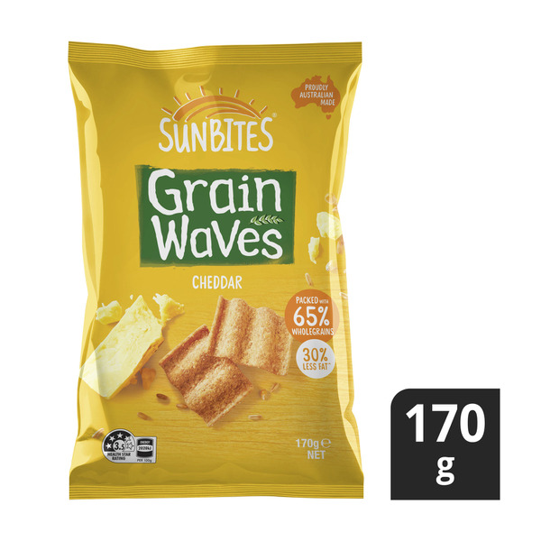 Sunbites Grain Waves Chips Cheddar