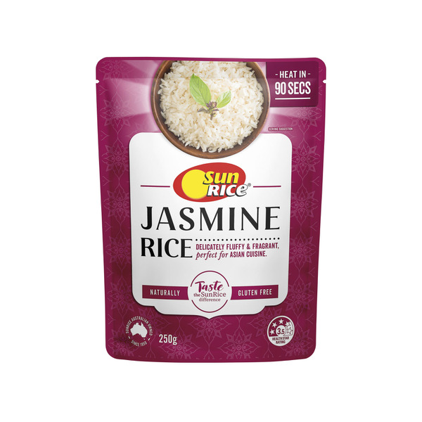 Sunrice Microwave Jasmine Rice Pouch