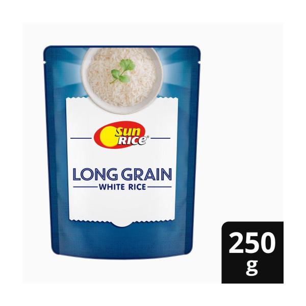 Sunrice Long Grain White Microwavable Rice