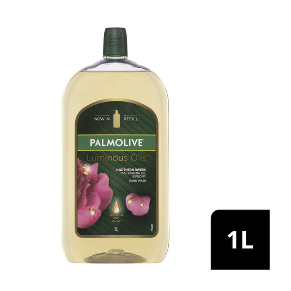 Palmolive Hand Wash Luminous Oil Macadamia & Peony Refill