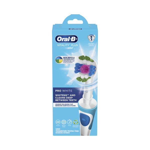 Oral B Vitality Ecobox 3D White Electric Toothbrush