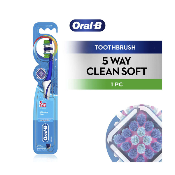 Oral B Complete 5 Way Clean Soft Toothbrush