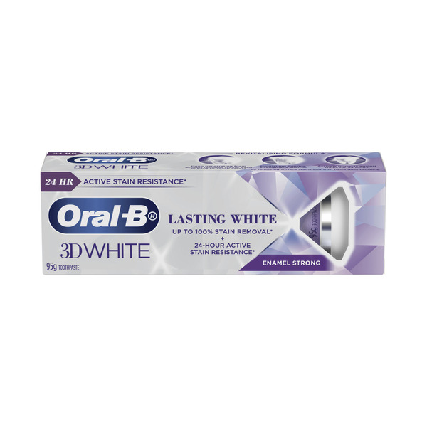 Oral B 3D White Lasting White Enamel Strong Toothpaste