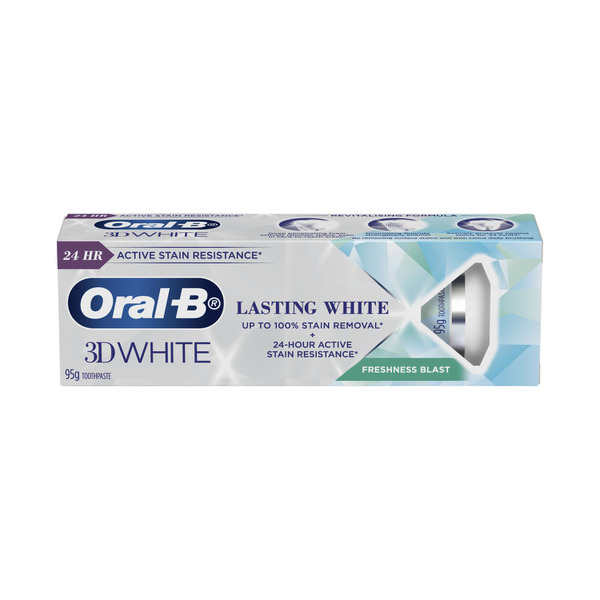 Oral B 3D White Lasting White Freshness Blast Toothpaste