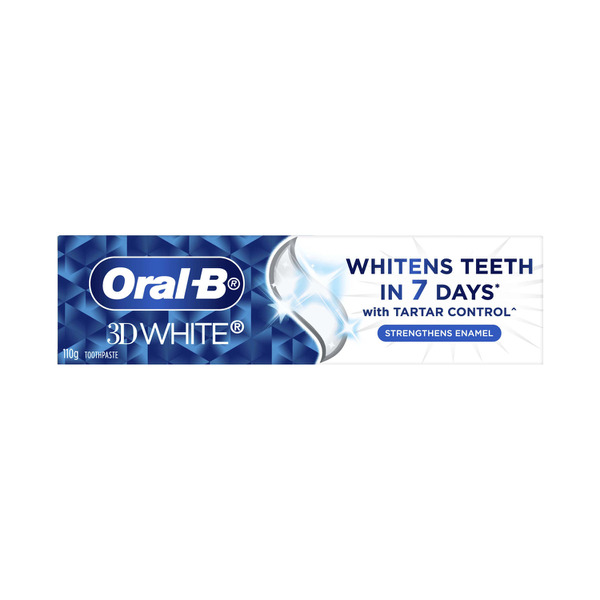 Oral B 3D White  2 In 1 Whitening Strengthens Enamel Paste