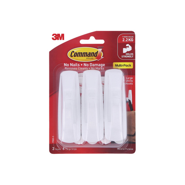 Coles 3m store hooks