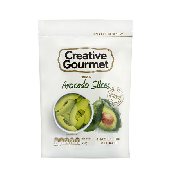 Creative Gourmet Frozen Avocado Slices | 250g