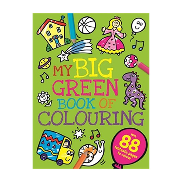 Buy My Big Green Book Of Colouring 1 each | Coles