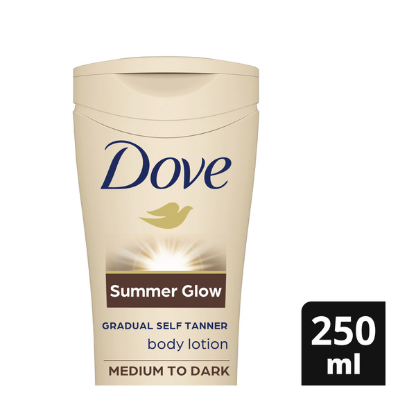 Dove Summer Glow Medium Dark Body Lotion