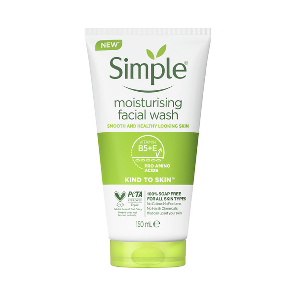 Simple Kind To Skin Moisturising Facial Wash 150mL