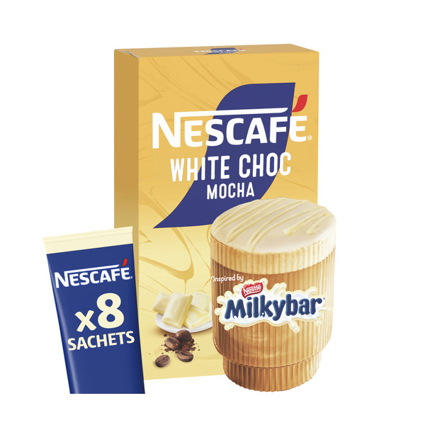 Nescafe Milkybar White Chocolate Mocha Coffee Sachets