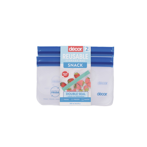 Decor Go Reusable Snack Bags