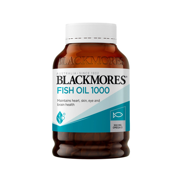 Blackmores Fish Oil 1000mg Omega-3 Capsules