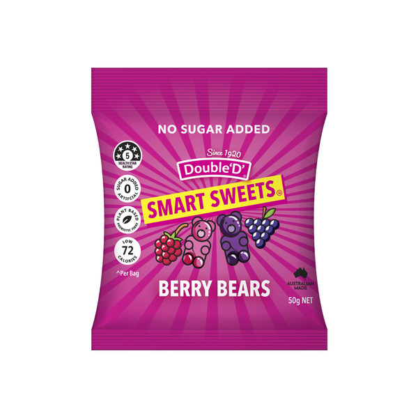 Double D Double D Smart Sweets Berry Gummies