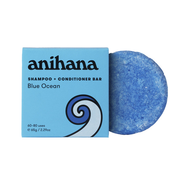 Anihana Shampoo & Conditioner Bar Ocean Cruz 2 In 1