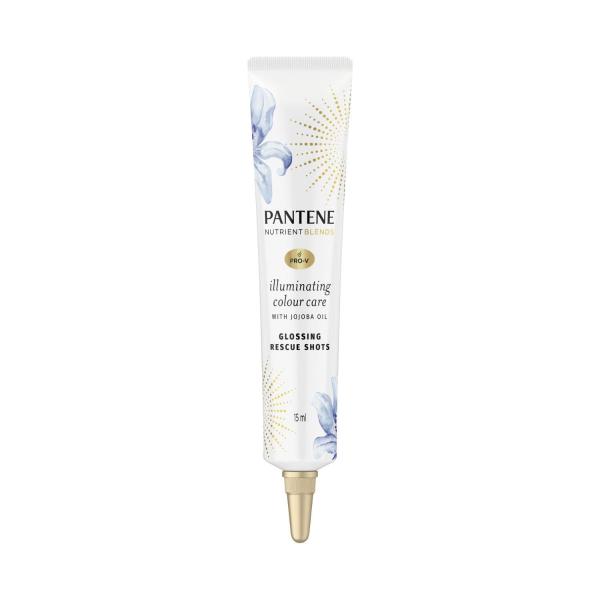 Pantene Nutrient Blends Illuminating Colour Care Jojoba Oil Treatment Shots 15mL