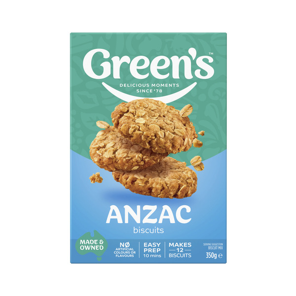 Buy Greens Anzac Biscuit Mix 350g Coles