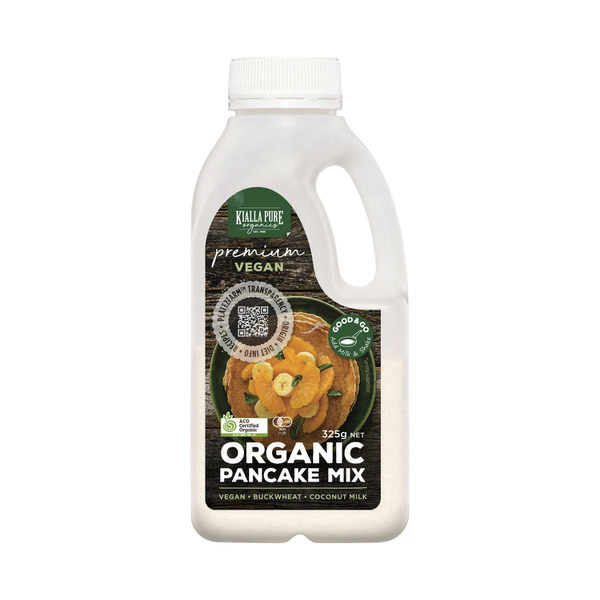 Kialla Organic Vegan Pancake Mix Vanilla