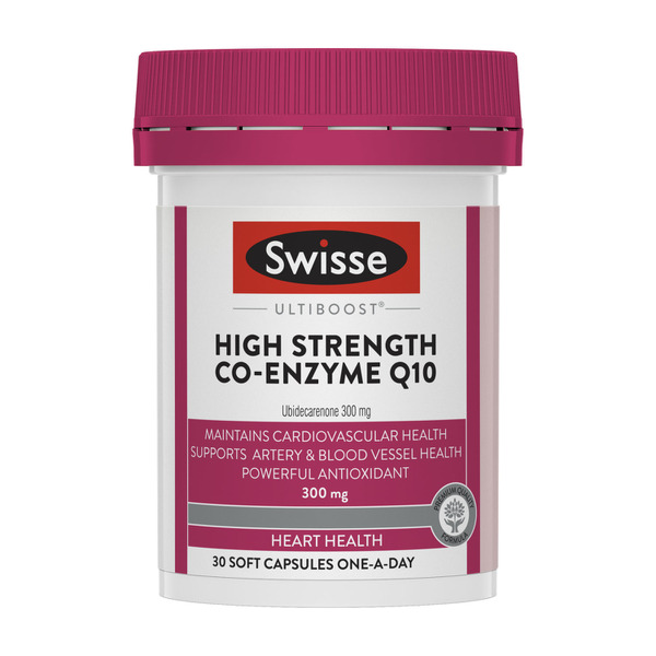 Swisse Ultiboost High Strength CoQ10 For Heart Health Support