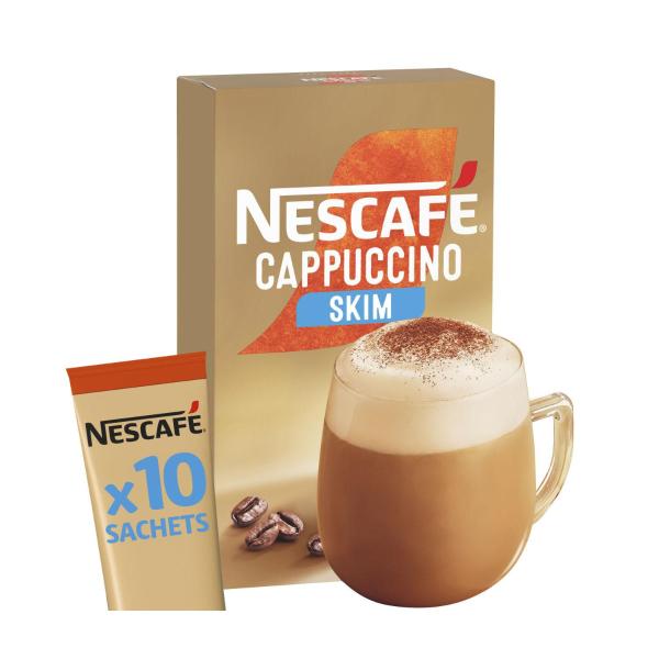 Skim Cappuccino Coffee Sachets