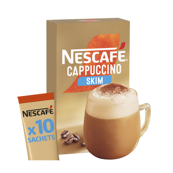 Nescafe Skim Cappuccino Coffee Sachets