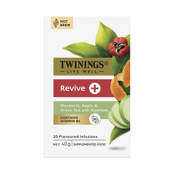 Twinings Live Well Revive Tea Bags