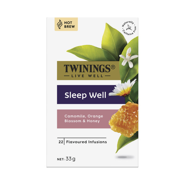 Twinings Live Well Sleep Well Tea Bags 22 pack