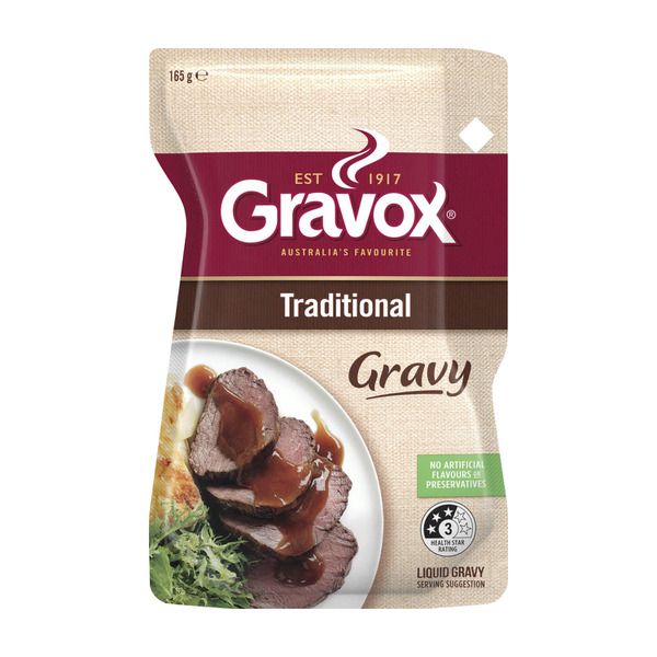 Gravox Traditional Liquid Gravy Pouch