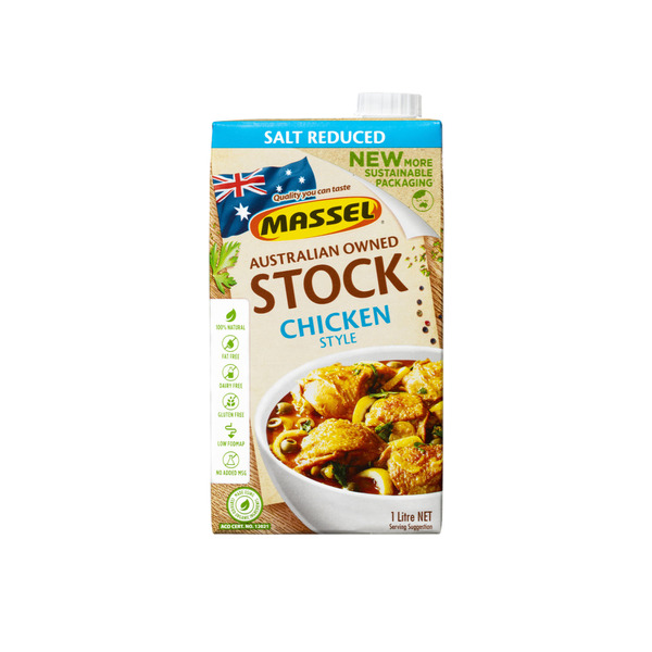 Massel Salt Reduced Liquid Chicken Stock