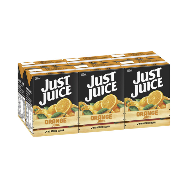 Calories In Just Juice Orange Juice Multipack 200ml Calcount