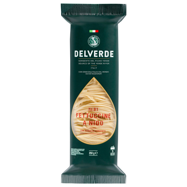 Delverde Fettucine Nest Pasta