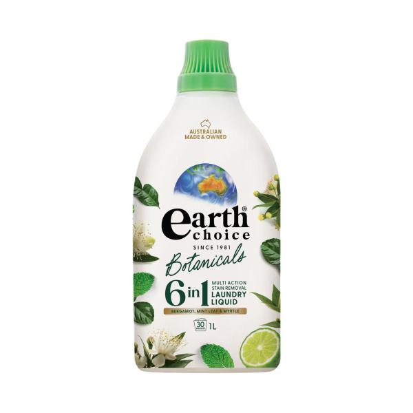 Earth Choice Laundry Liquid Bergamot Mint Leaf & Myrtle