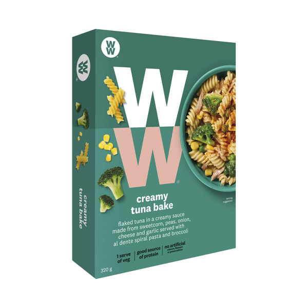 Weight Watchers Frozen Creamy Tuna Bake Meal