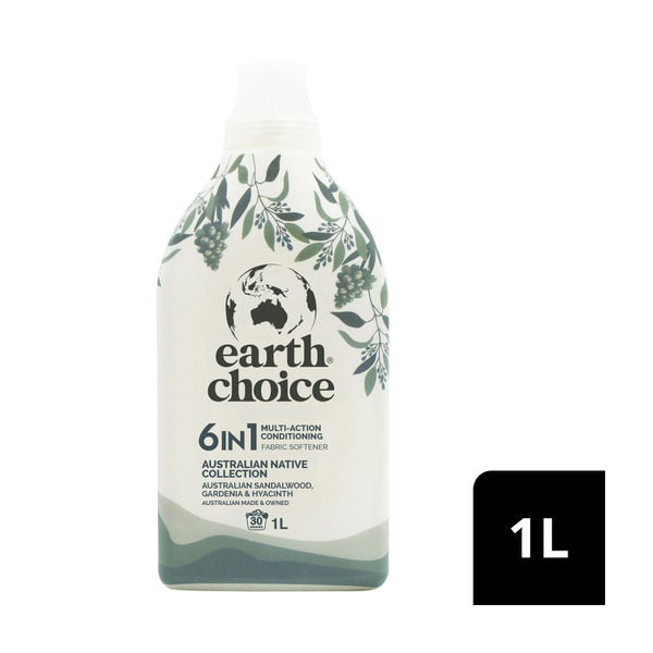 Earth Choice Fabric Softener Sandalwood Hardenia Hyacinth