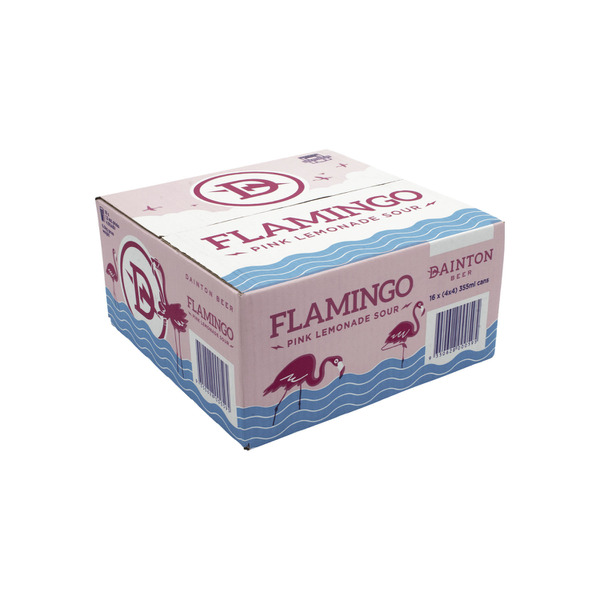 Flamingo Pink Lemonade Sour Can 355mL