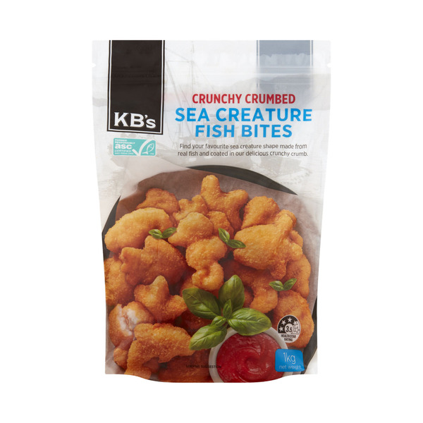 KB's Sea Creature Crumbed Fish Bites