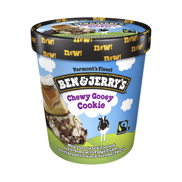 Ben & Jerry's Ice Cream Chewy Gooey Cookie | 458mL