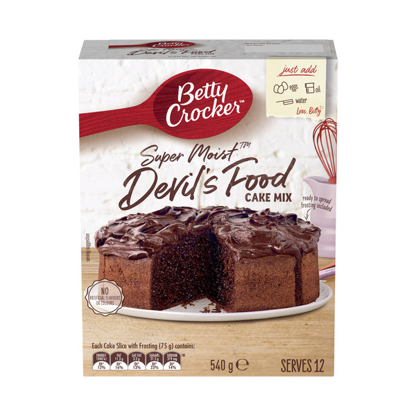 Betty Crocker Devil's Food Cake Mix