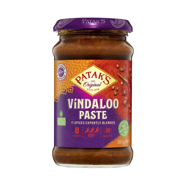 Patak's Vindaloo Curry Paste Hot