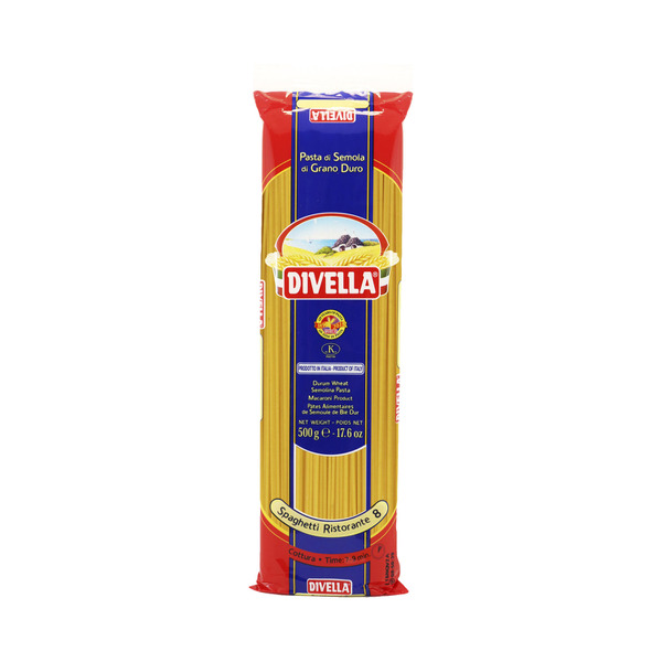 Buy Divella Spaghetti Ristorante No 8 Pasta 500g Coles