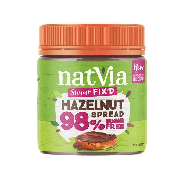 Calories in Natvia Hazelnut Spread