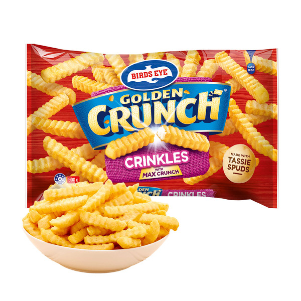 Birds Eye Golden Crunch Crinkle Cut Chips