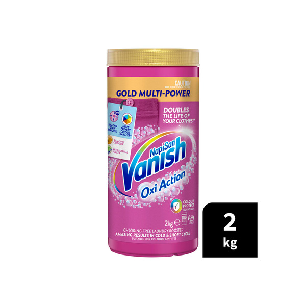 Vanish Oxi Action 0% Laundry Stain Remover Powder Whites 900g