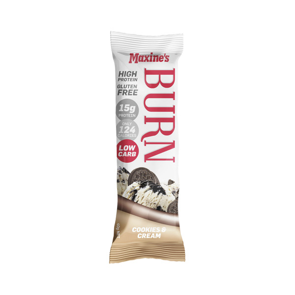 Maxines Burn Burn Cookies & Cream Bar